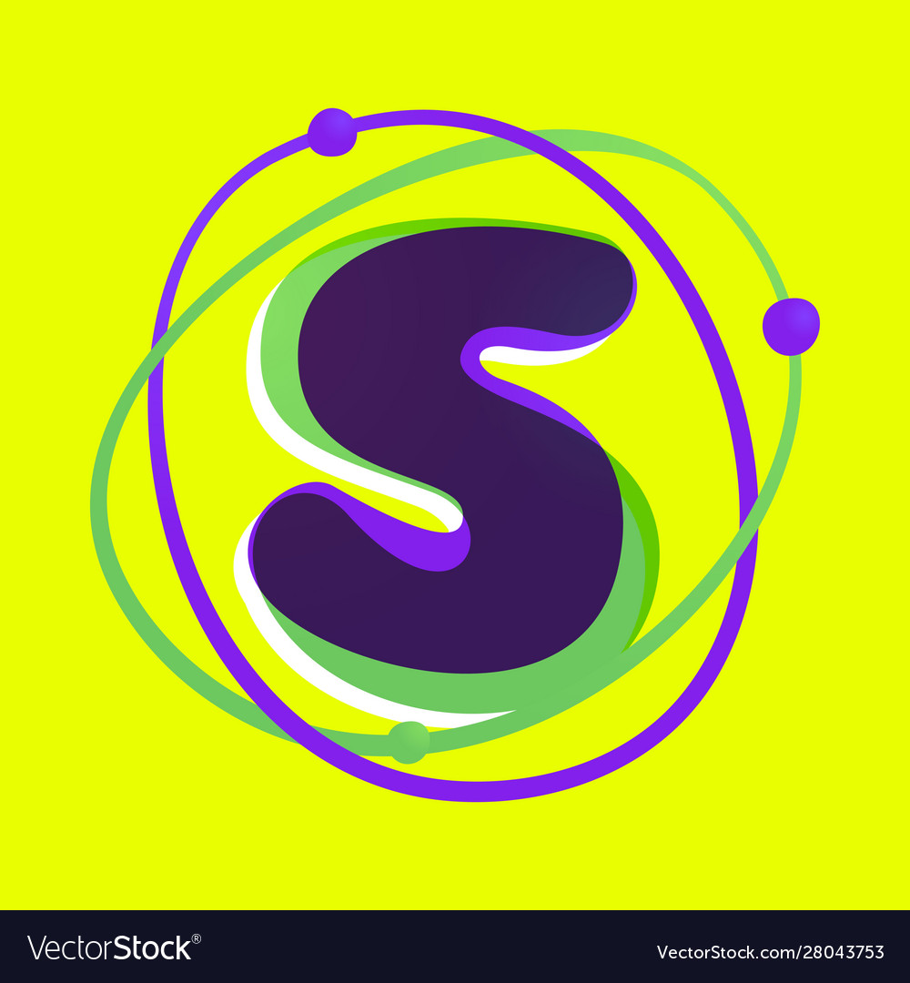 Science letter s logotype