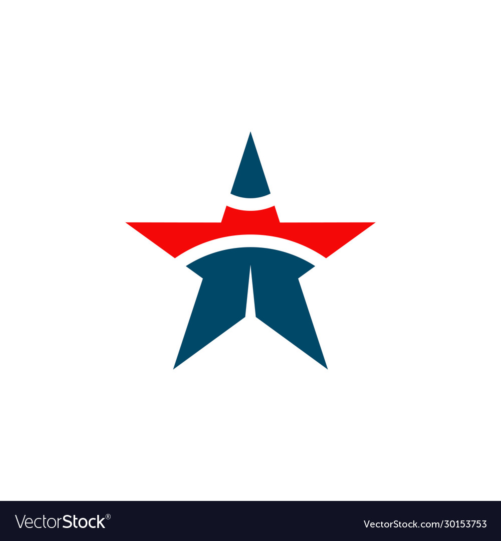 Star logo design template Royalty Free Vector Image