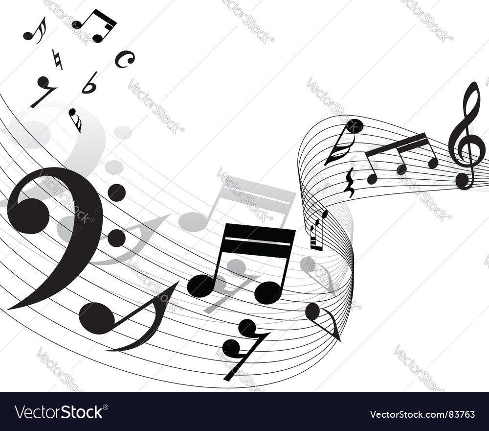 Musical notes Royalty Free Vector Image - VectorStock