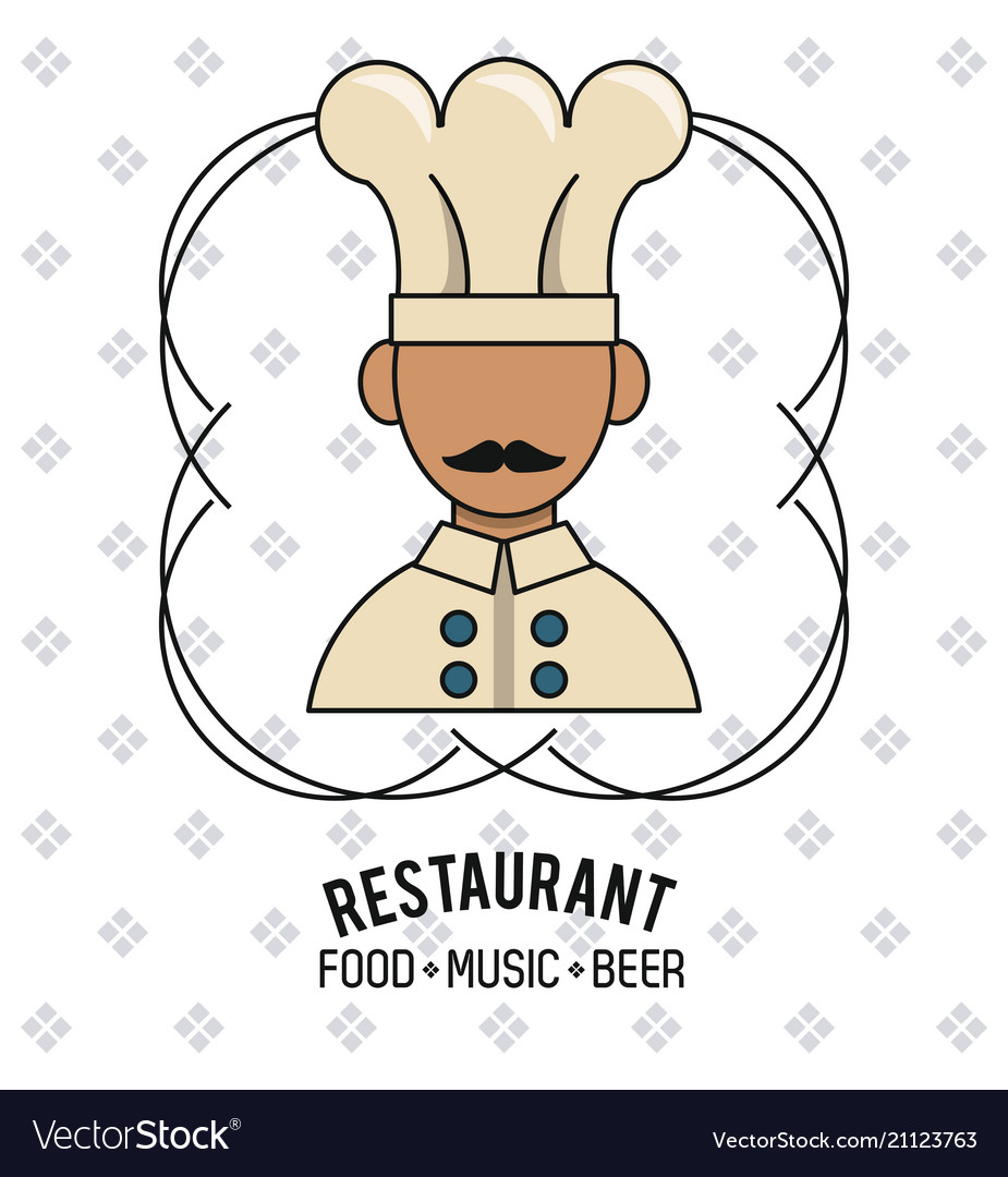 Restaurant and food emblem