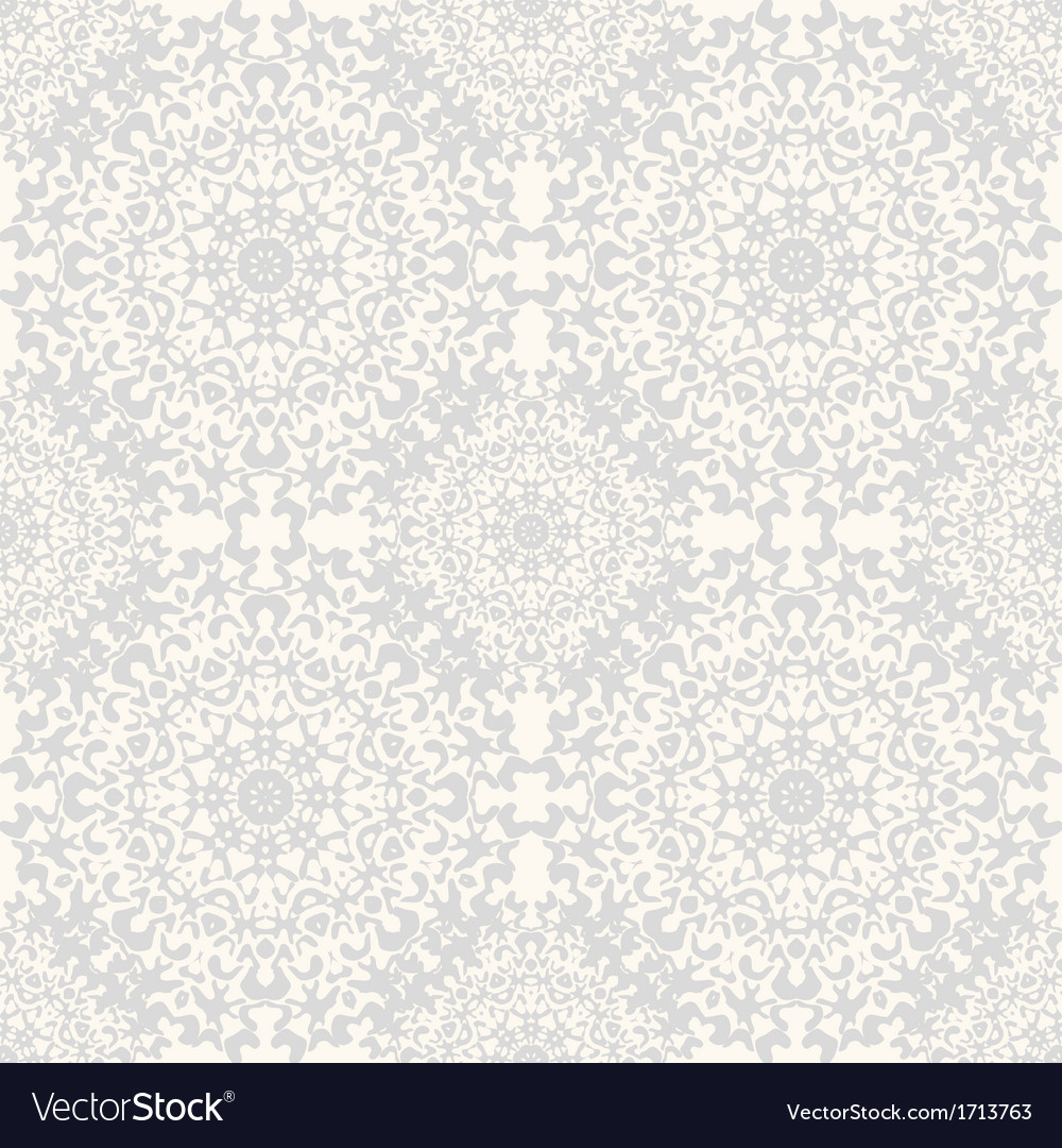 Seamless kaleidoscope lace pattern Royalty Free Vector Image