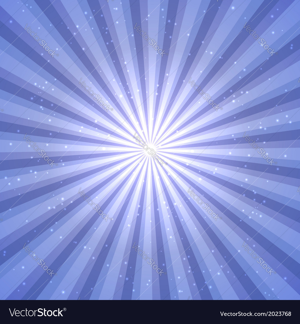Abstract Background With Sun Rays Royalty Free Vector Image