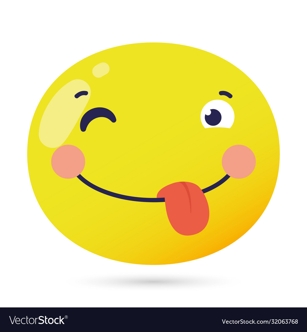 Crazy emoji Royalty Free Vector Image - VectorStock