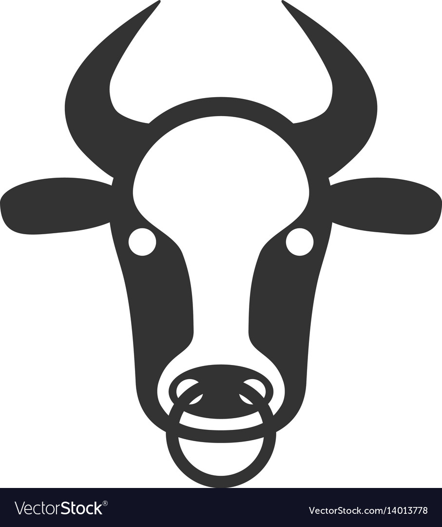 Bull ring flat icon