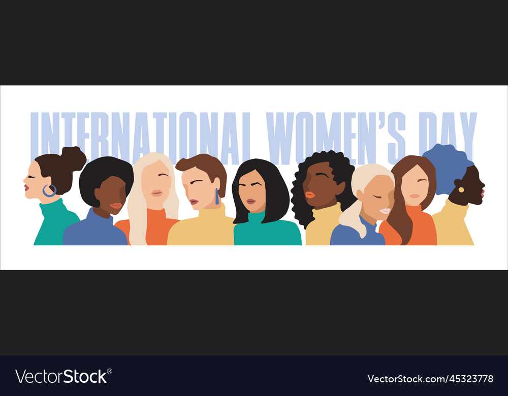 Isolated of abstract women Royalty Free Vector Image