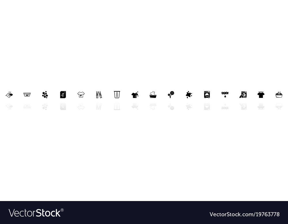 Laundry - flat icons