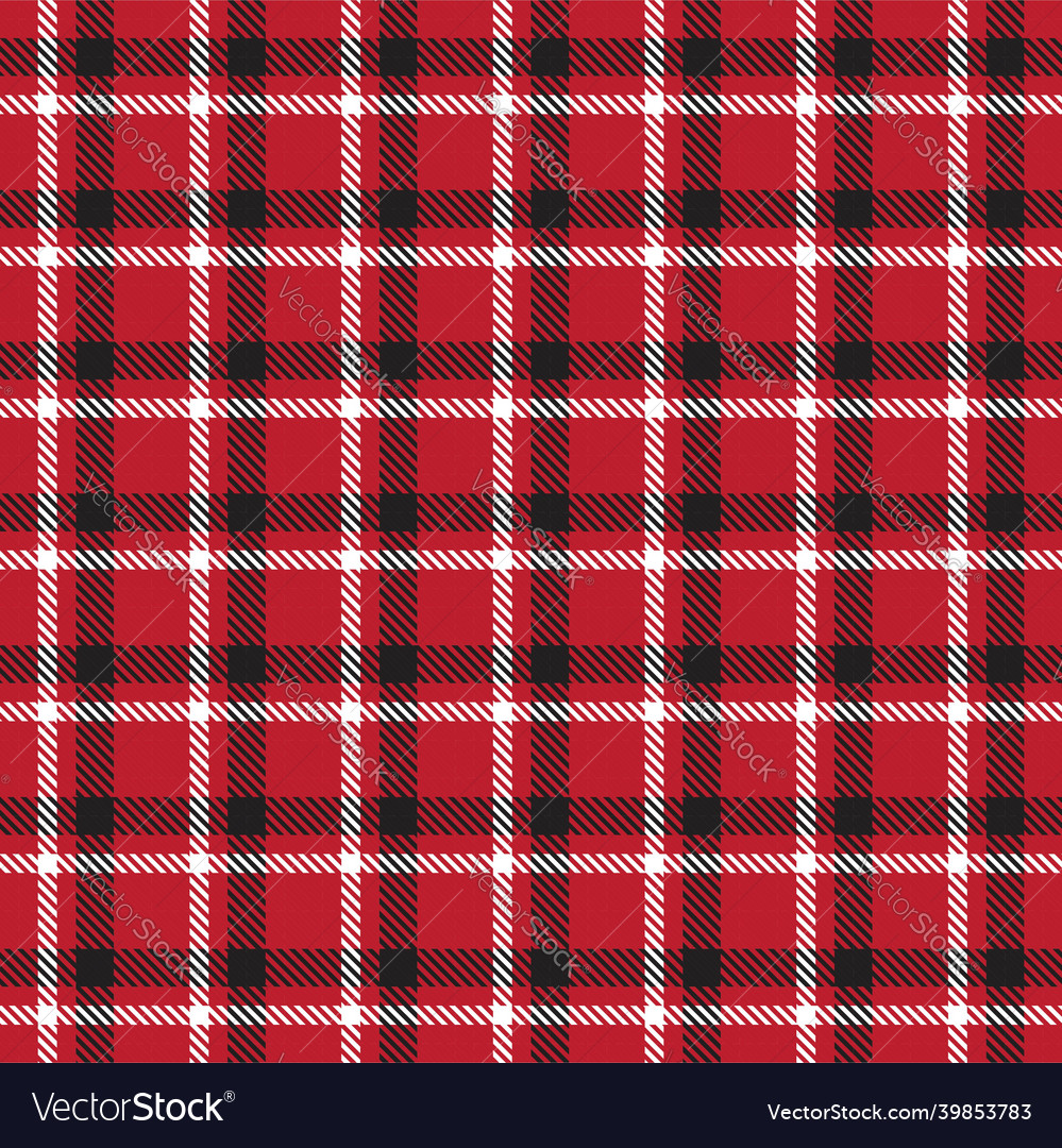 Asymmetric plaid textured seamless pattern Vector Image