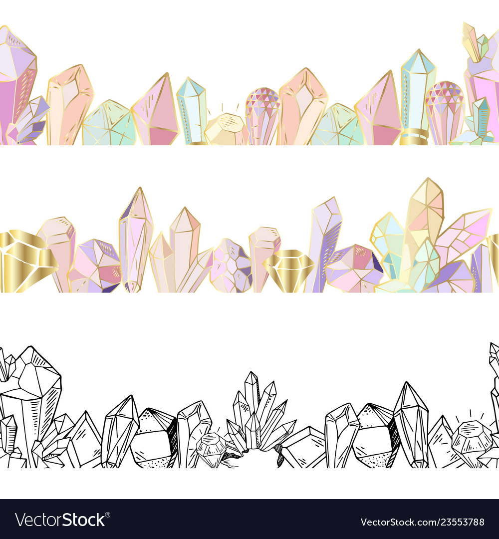 Crystals set