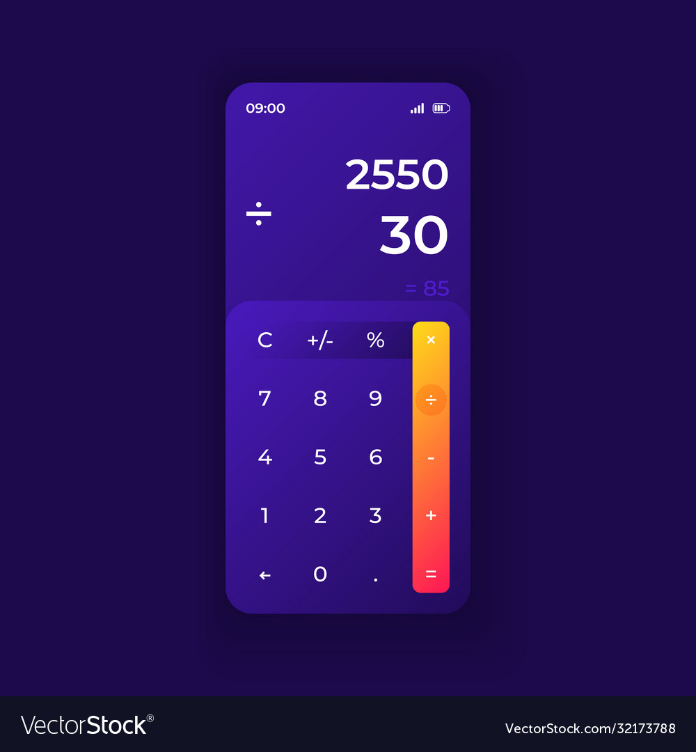 Create your own mobile app - Online Calculator App