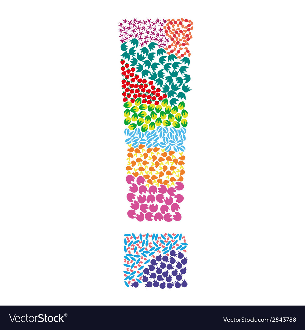 Exclamation mark Royalty Free Vector Image - VectorStock