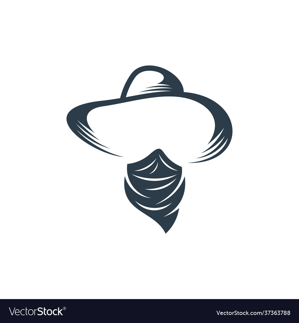 hat-logo-design-creative-logo-design-concept-vector-image