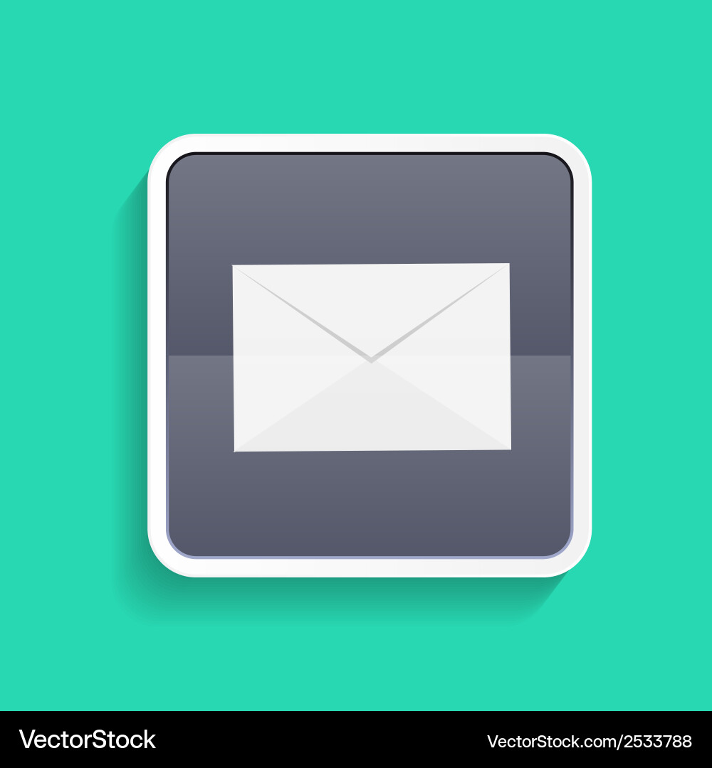 Mail flat concept Royalty Free Vector Image - VectorStock