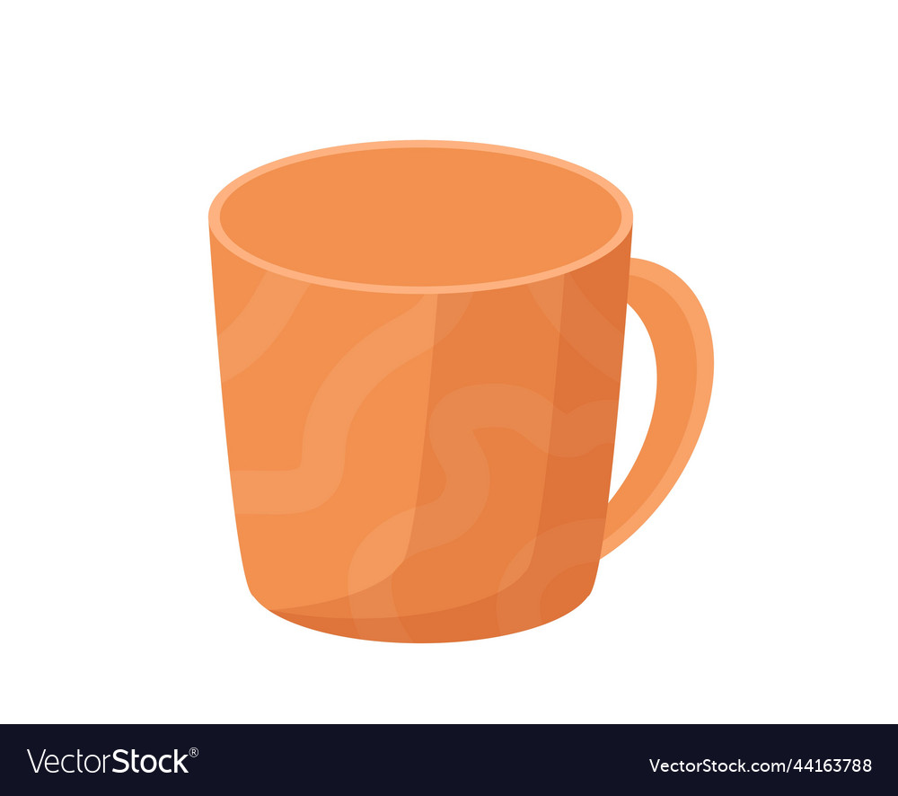 Orange cup icon