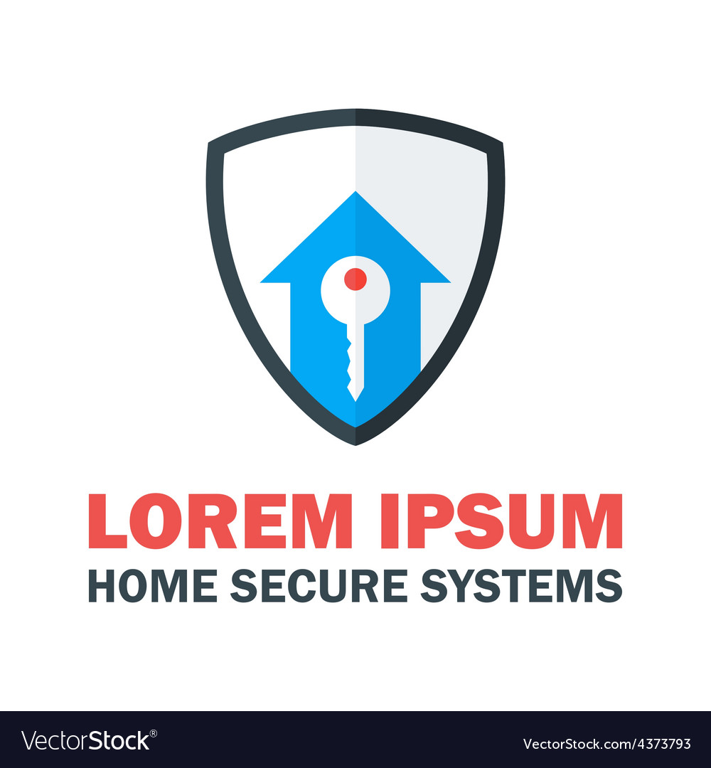 Home security system logo