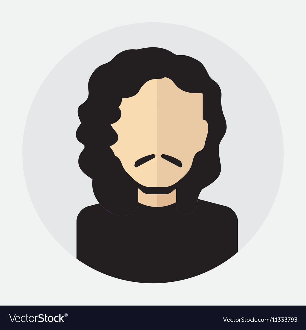 male face avatar logo