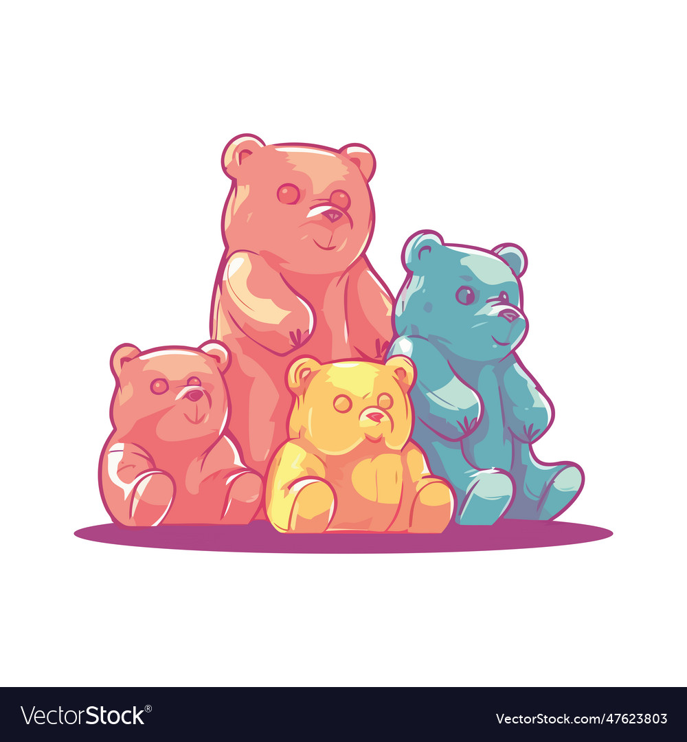 500+ Gummy Bears Cartoon Stock Illustrations, Royalty-Free Vector