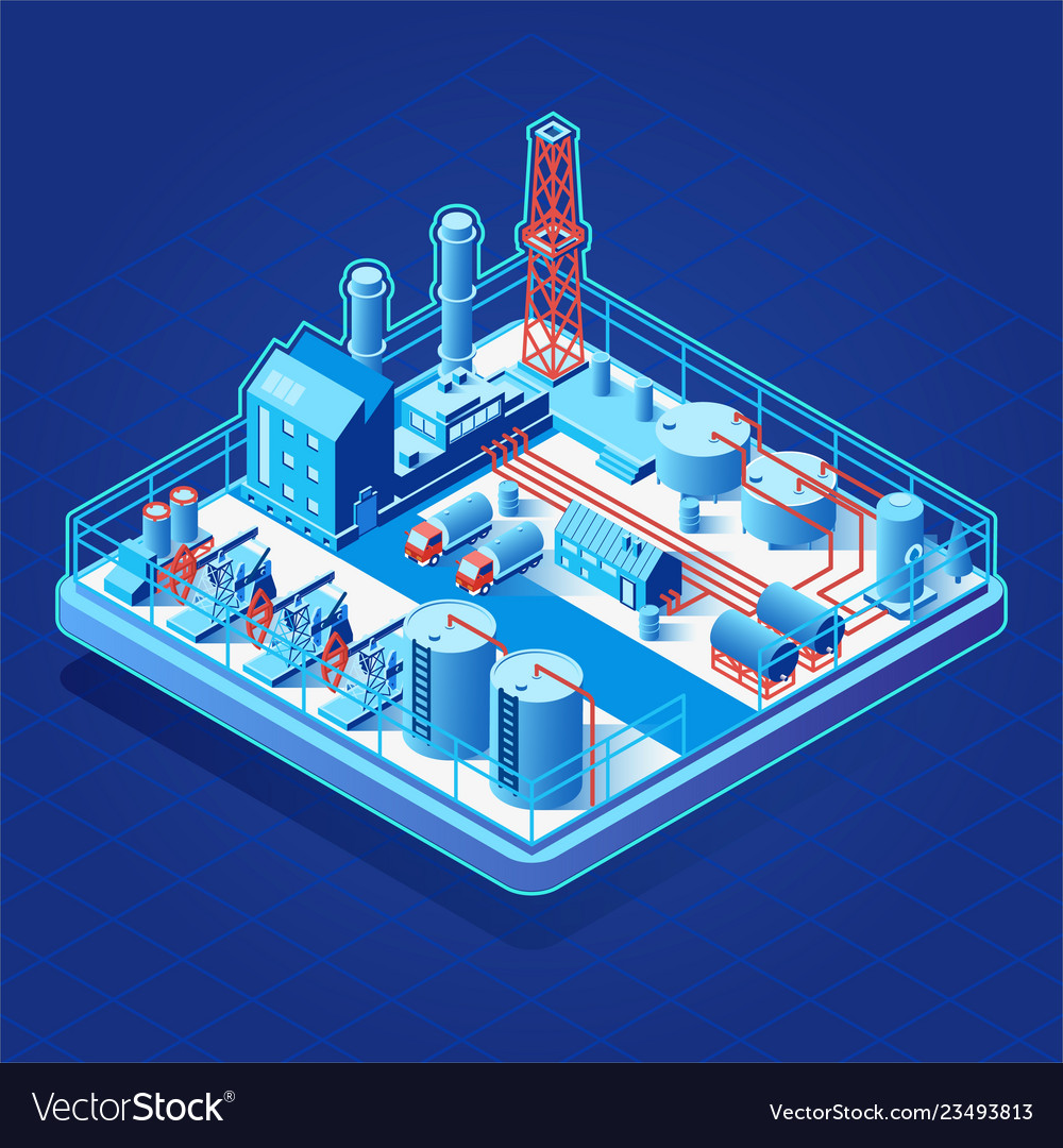 Isometric icon or infographic element