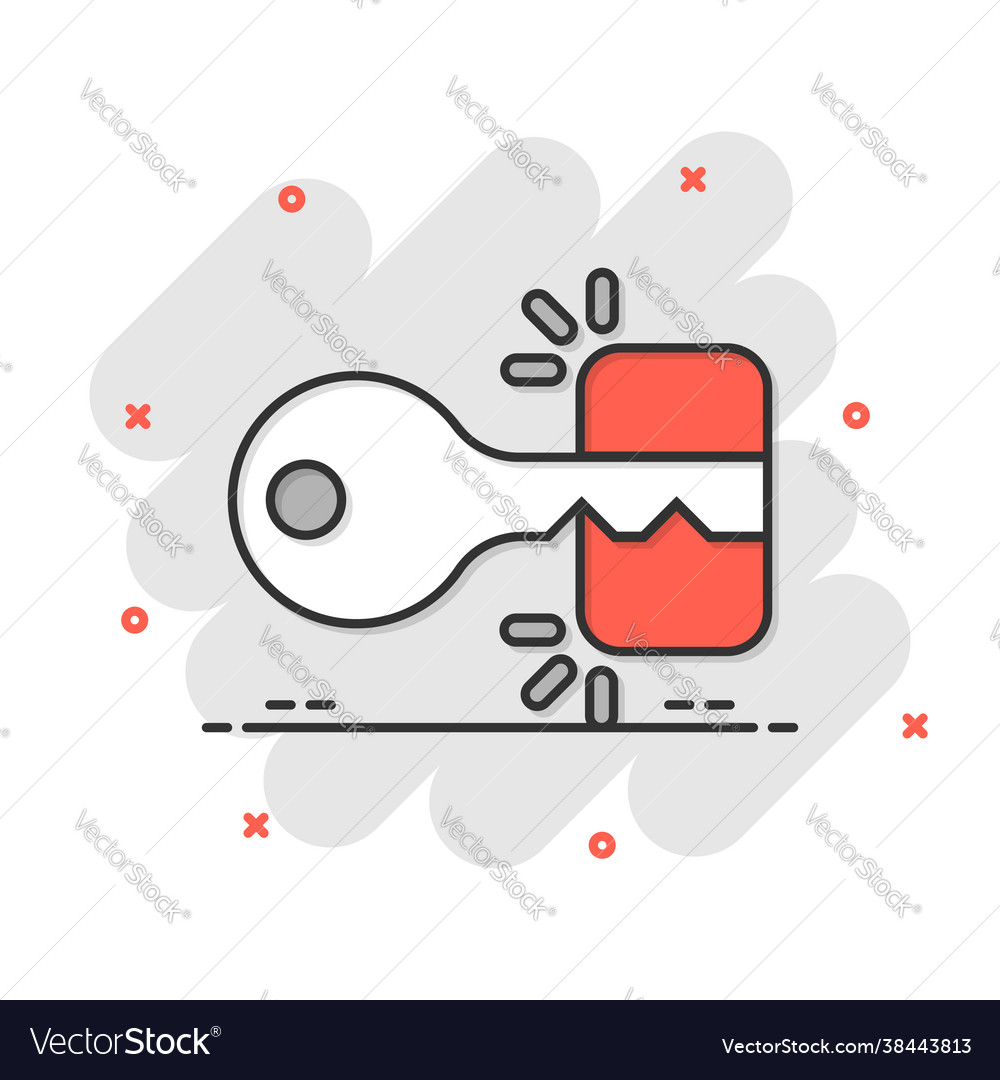 Locker icon in flat style padlock password