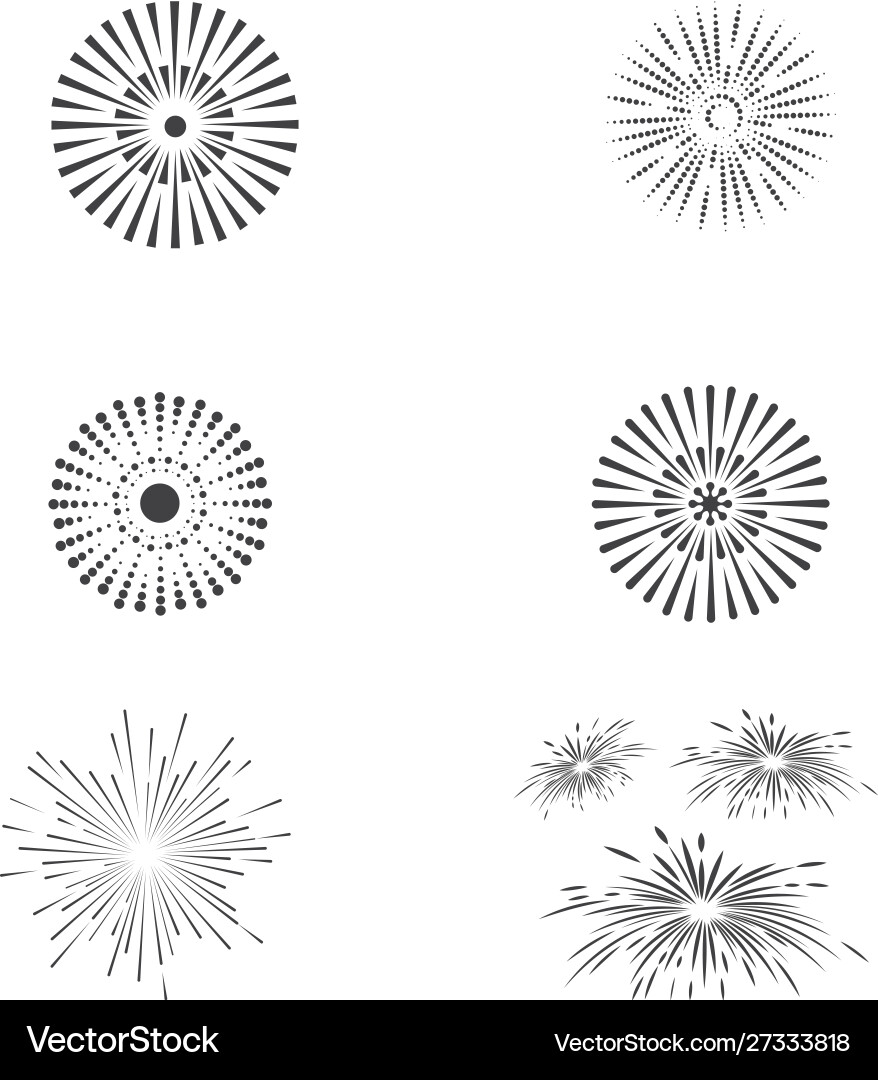 Firework icon Royalty Free Vector Image - VectorStock