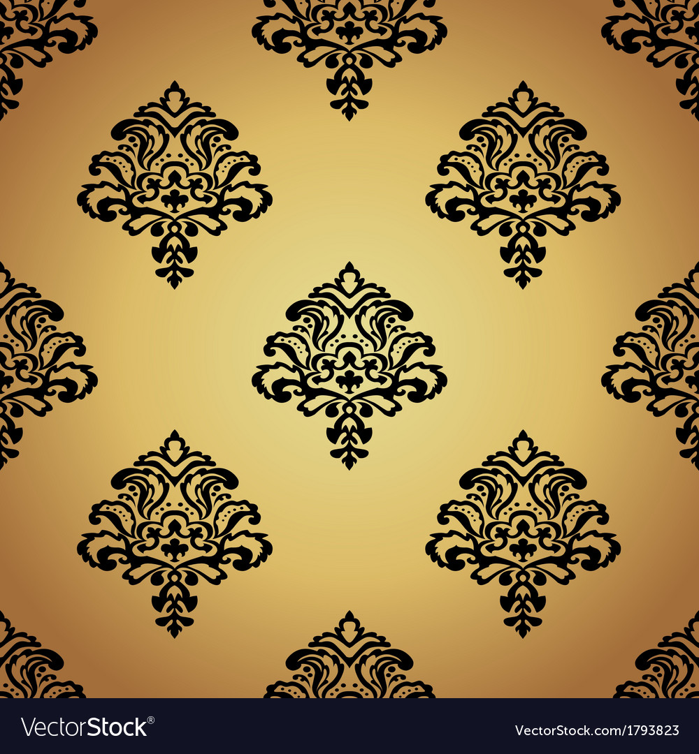 Seamless pattern backgrounddamask wallpaper