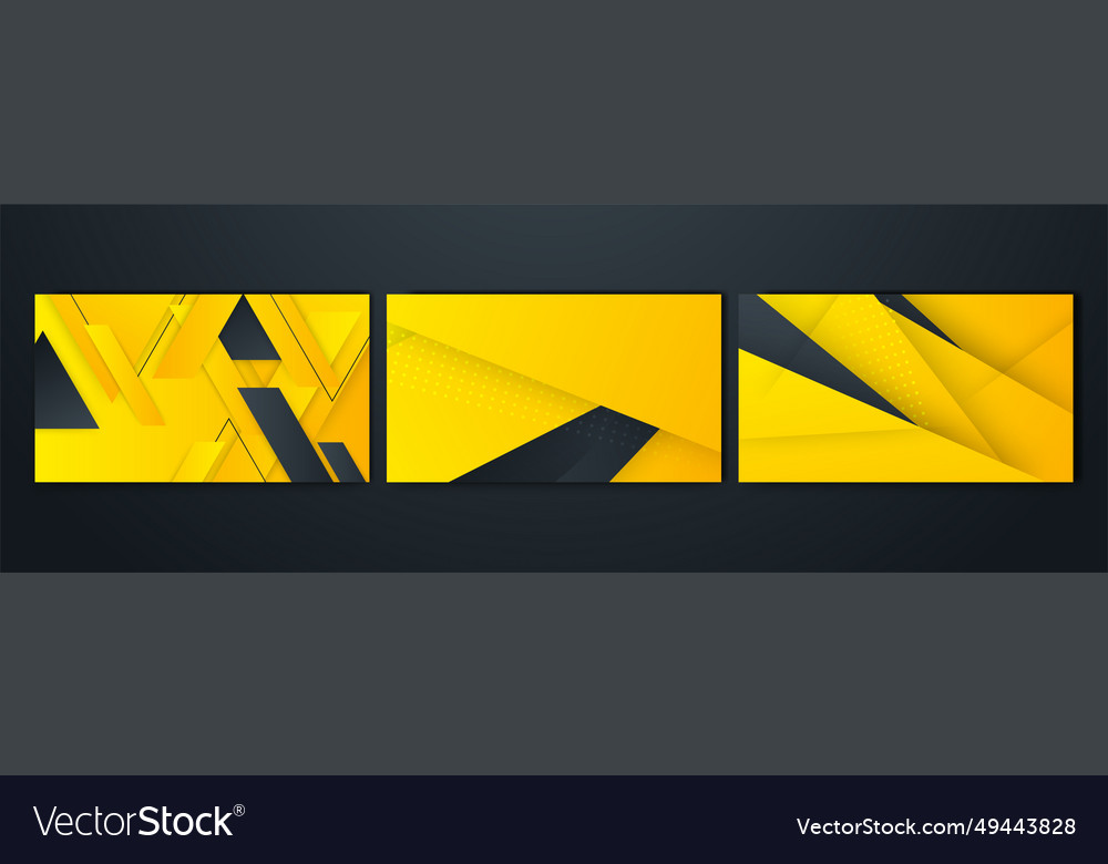 Black and yellow overlap background texture