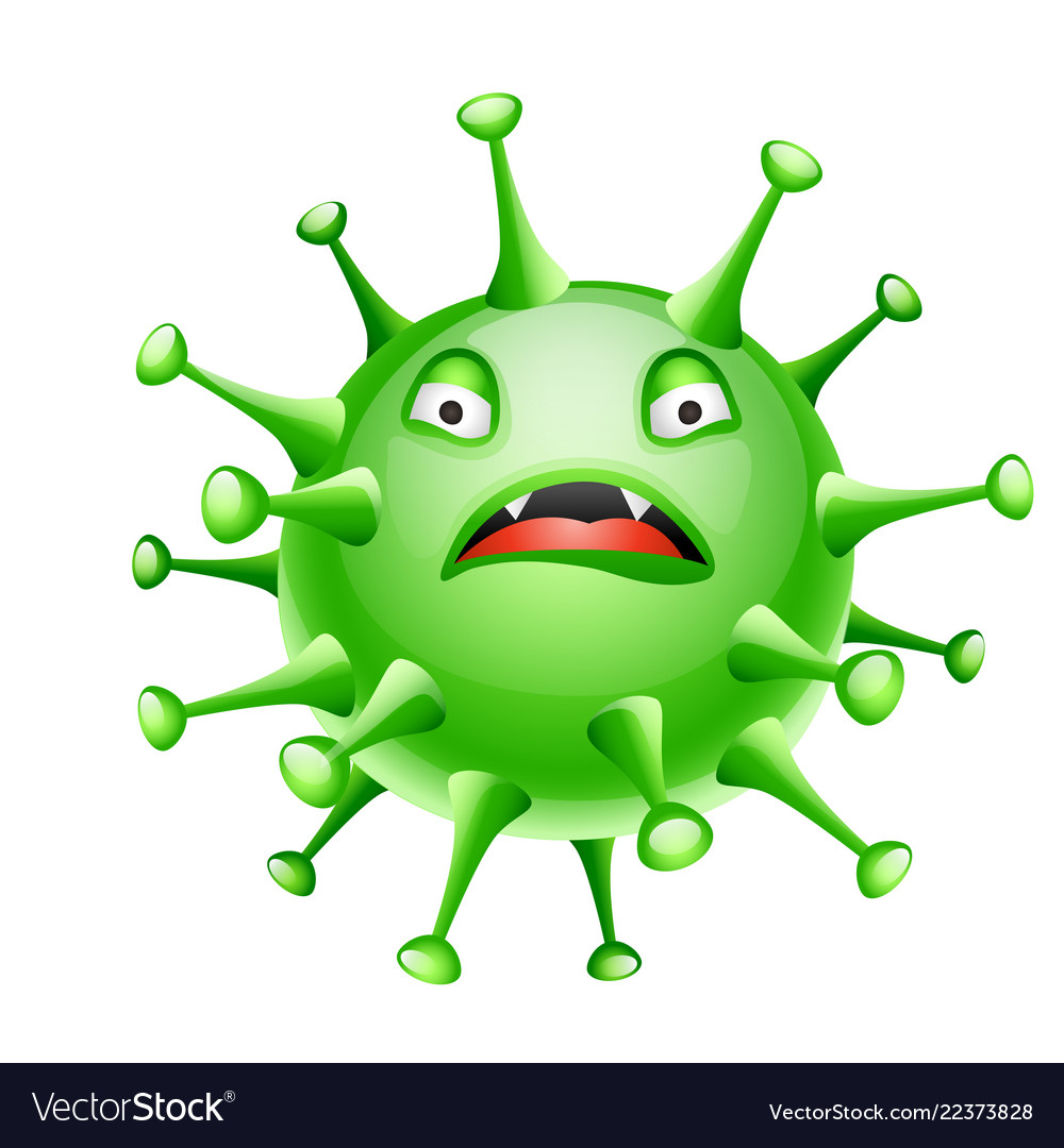 Influenza virus Royalty Free Vector Image - VectorStock