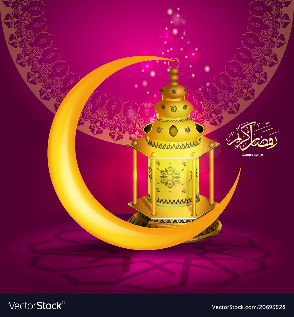 Ramadan kareem greetings design