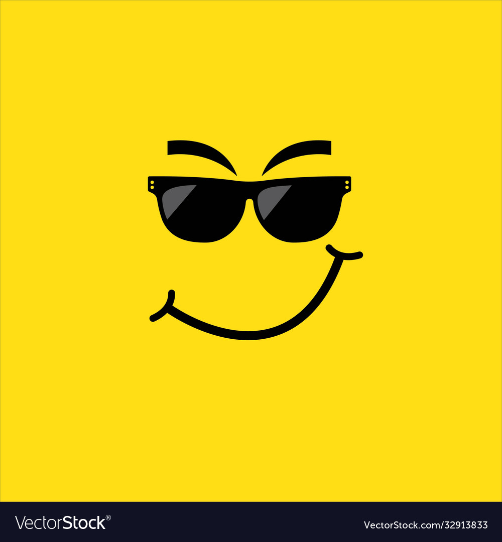 Emoji smile background Royalty Free Vector Image