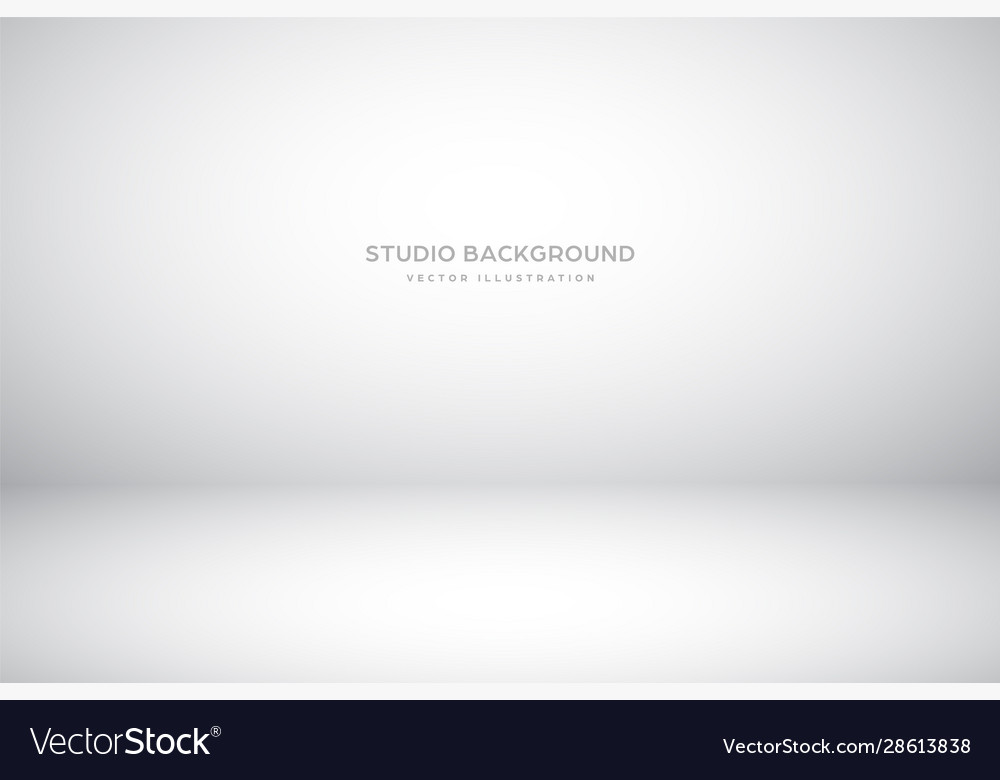 Empty gray studio abstract background Royalty Free Vector