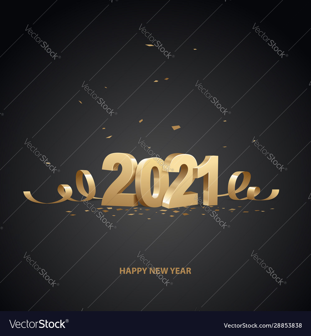 Happy New Year 2021 Royalty Free Vector Image Vectorstock The best selection of royalty free happy new year 2021 vector art, graphics and stock illustrations. vectorstock