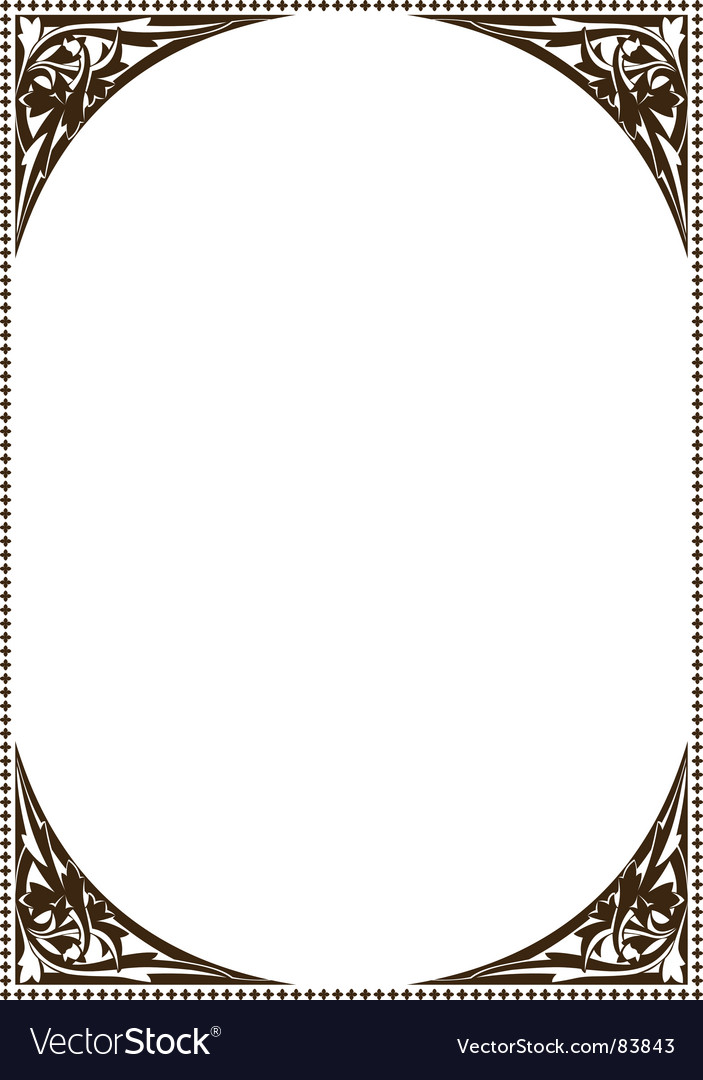 Ancient frame patterns Royalty Free Vector Image