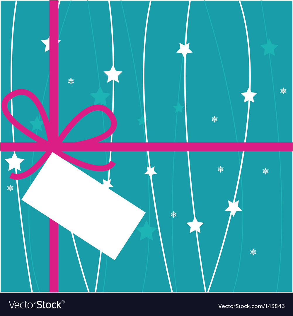 Gift tag Royalty Free Vector Image - VectorStock