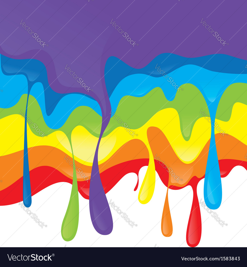 rainbow design vector image rainbow design