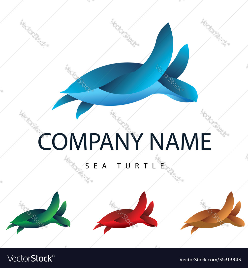 Turtle logo made with golden ratio principles Vector Image Turtle logo made with golden ratio principles Vector Image