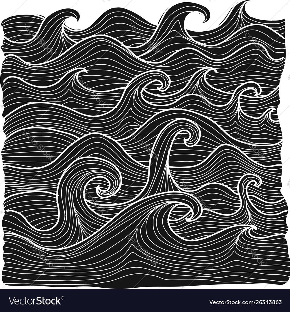 Abstract sea background for your design Royalty Free Vector