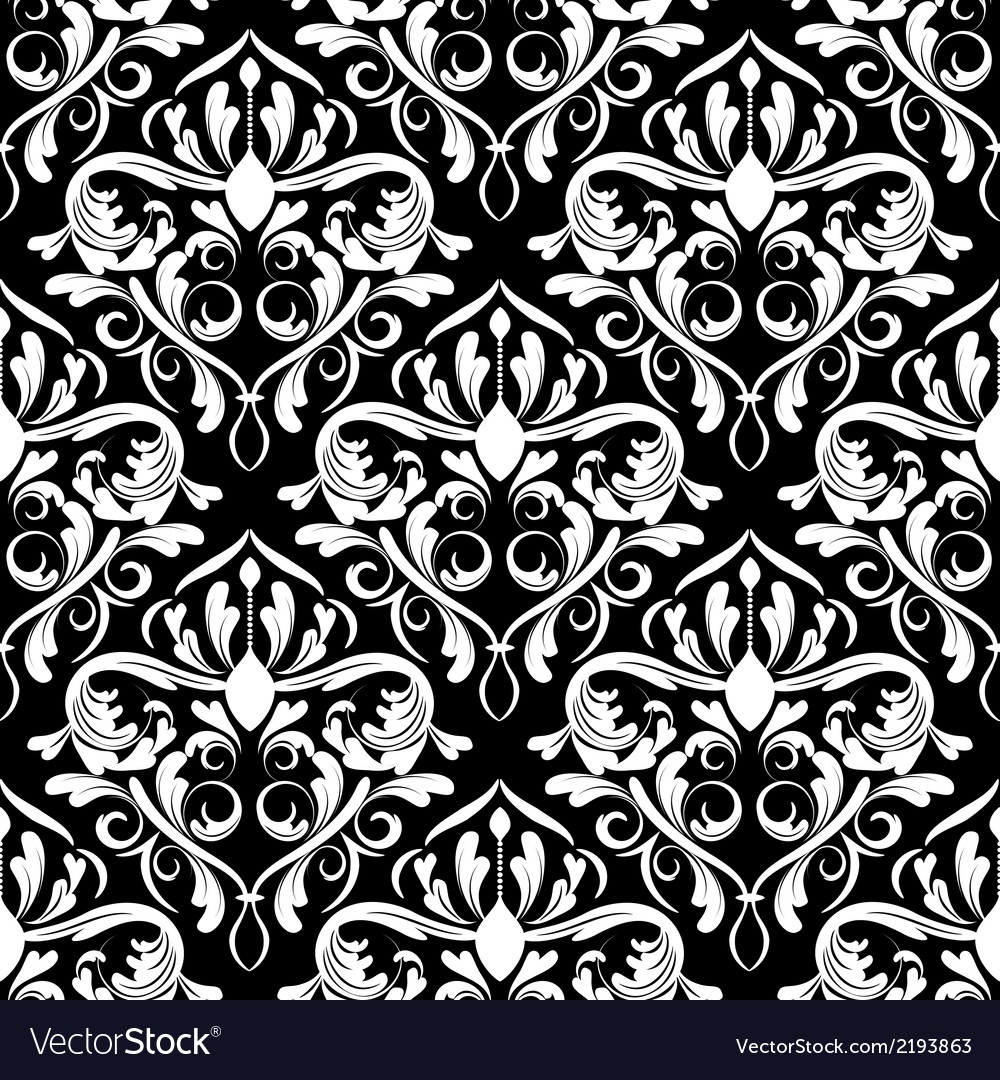 Damask wallpaper