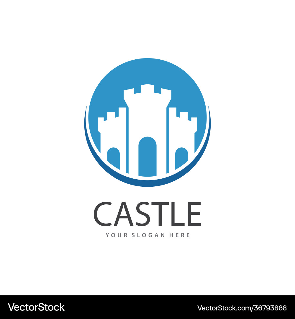Castle Royalty Free Vector Image - VectorStock