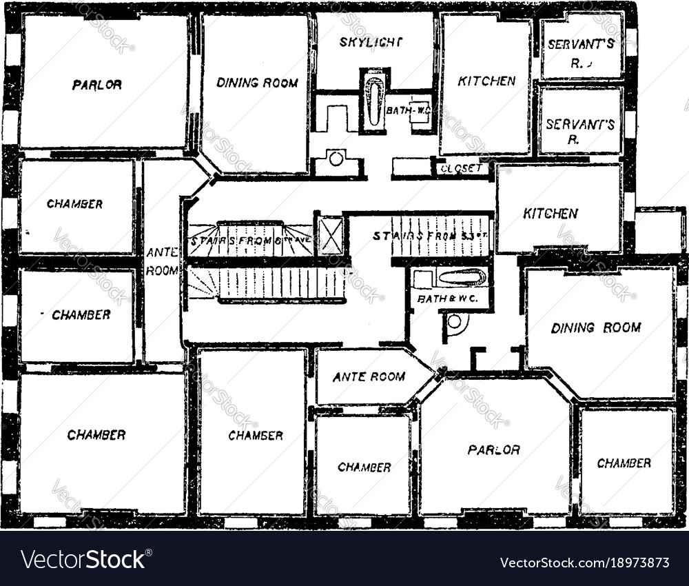 Double Flat Floor Plan Two Bedroom Apartments