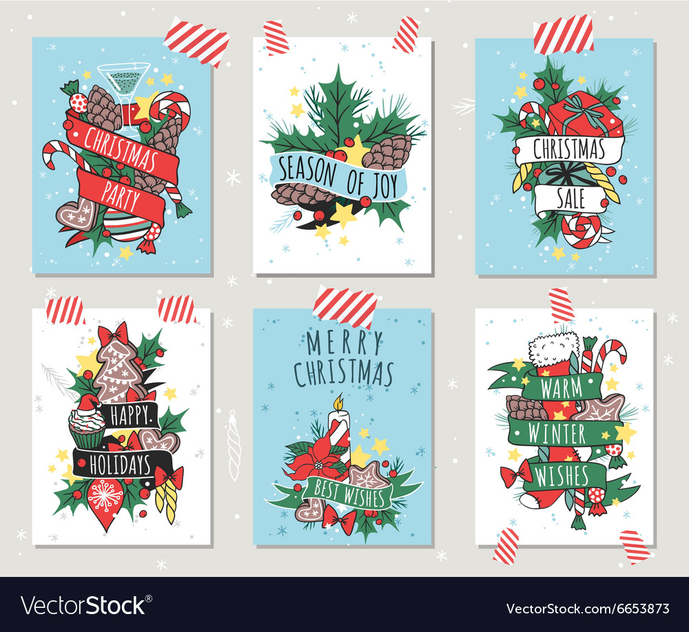 New year greeting card banner isolated