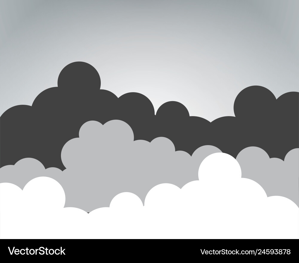 Cloud icon design Royalty Free Vector Image - VectorStock