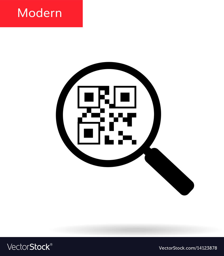 Search qr code Royalty Free Vector Image - VectorStock