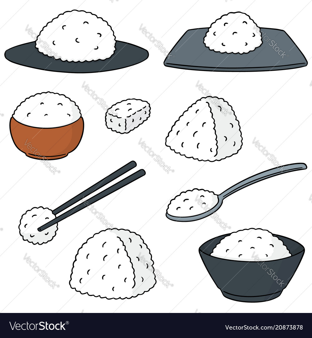 Set of rice