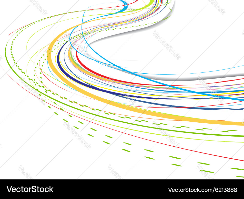 Abstract wave Royalty Free Vector Image - VectorStock
