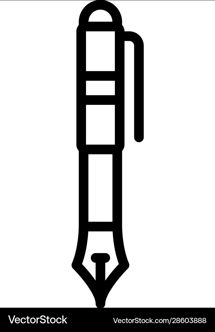 Pen Royalty Free Vector Image - VectorStock