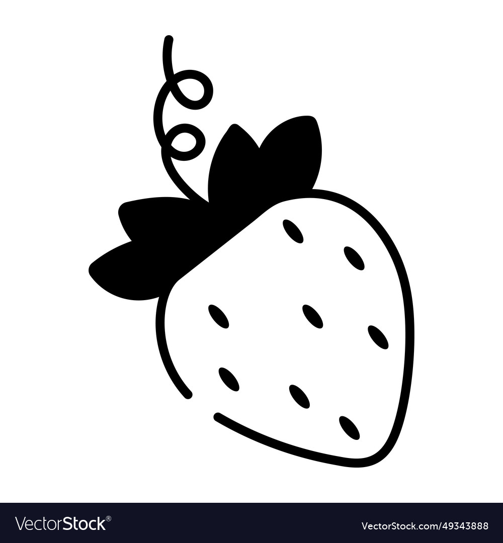 Strawberry Royalty Free Vector Image - VectorStock