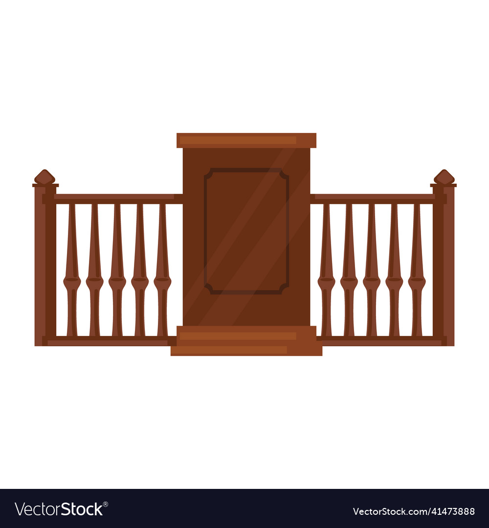 Wooden courtroom design