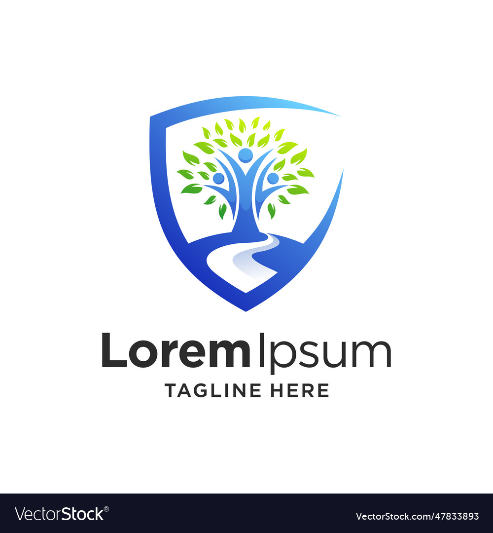 life-insurance-logo-design-royalty-free-vector-image
