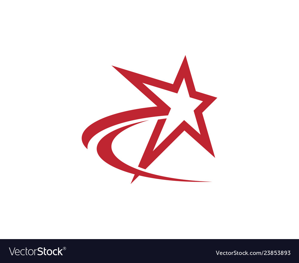 Star logo template Royalty Free Vector Image - VectorStock