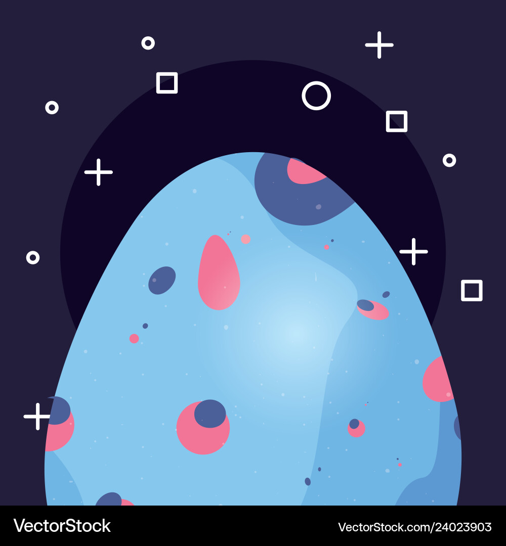 Happy easter card Royalty Free Vector Image - VectorStock