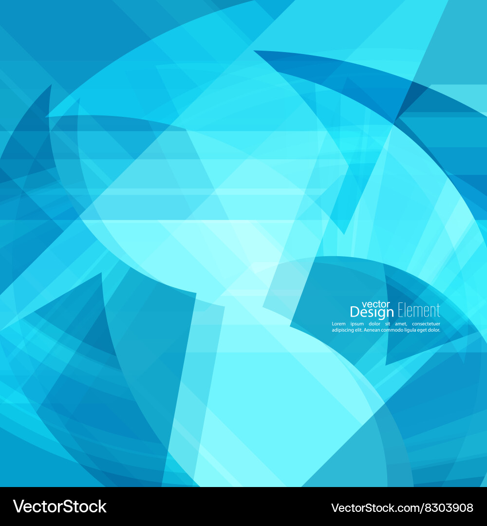 Abstract background with blue stripes Royalty Free Vector